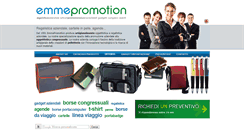 Desktop Screenshot of emmepromotion.com